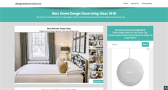 Desktop Screenshot of designatelierarticle.com