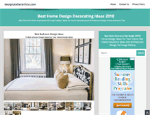 Tablet Screenshot of designatelierarticle.com